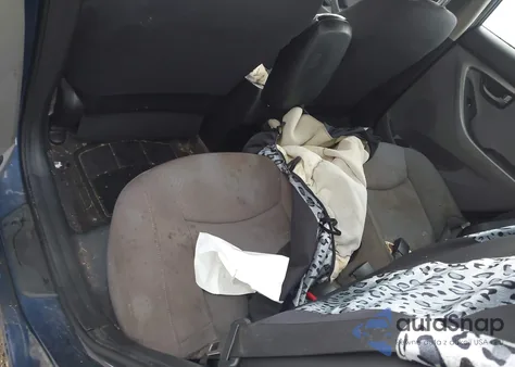 2014 Hyundai Elantra Se from USA, damaged, VIN KMHDH4AE3EU203195